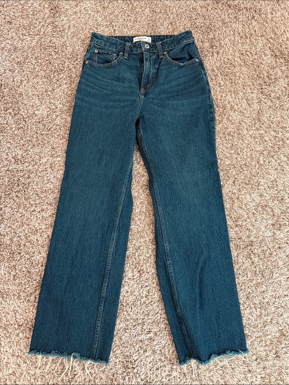 Abercrombie & Fitch High rise 90s relaxed curve love